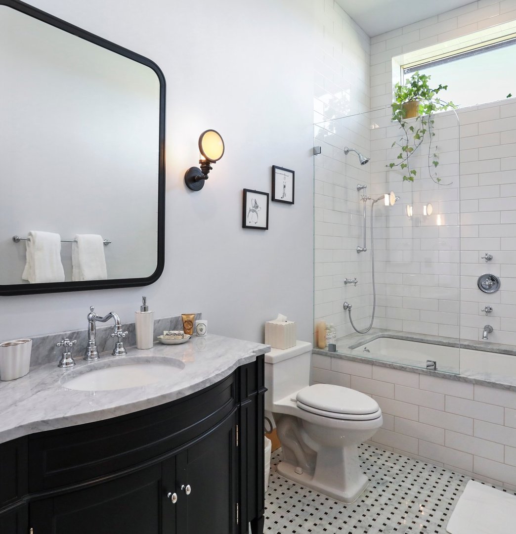 Luxury renovated bathroom
